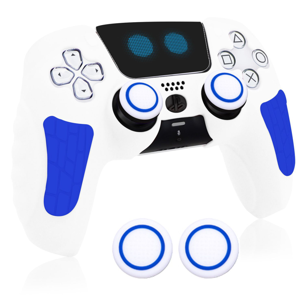 Silicone Case And Joystick Caps For Ps5 Dualsense Controller - Robot 6925861120879