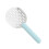 Cat Litter Scoop with Smoothing Handle, White & Blue, ABS Plastic 4