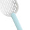 Cat Litter Scoop with Smoothing Handle, White & Blue, ABS Plastic 3