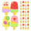 40Stk Fruchtform Mini Radiergummis Für Kinder 10