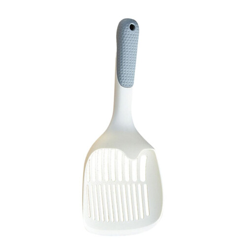 Ergonomic Cat Litter Scoop with Hole PP Handle, Smooth Finish 2