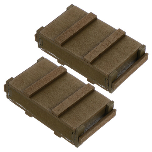 2 Pièces 1/6 Échelle Mini Scène Combat Maison Figurines