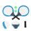 2 Kinderbadminton Rackets Buiten Speelgoed 3