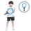 2 Kinderbadminton Rackets Buiten Speelgoed 5