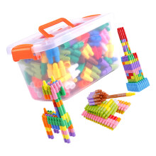 1 Set 270 Teile Bausteine Spielzeug Mit Zeichnung Bunt
