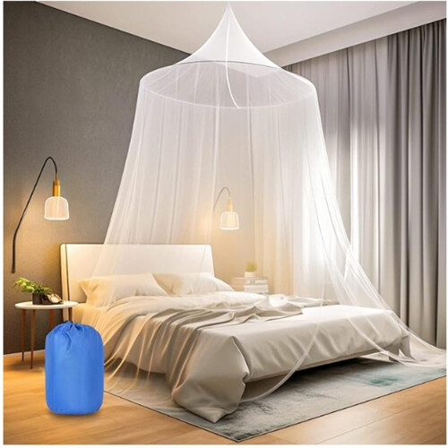Instants Setups Fly Net Canopy Dome Shape For Bedroom Outdoor 2