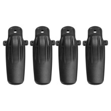 Set van 4 duurzame PC-radioriemclips voor TK- en NX-serie, veilige bevestiging