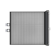 Adjustable No Drill Expandable Pet Gate For Small Dog-Black