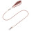 Comfortable Dog Harness Leads Set Fast Release-S orange color 6