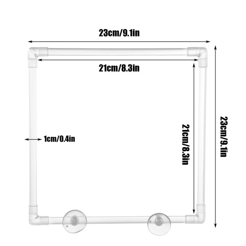 Aquariums Feeding Rings 23cm Floating Rings Precisely Holds Fish 2