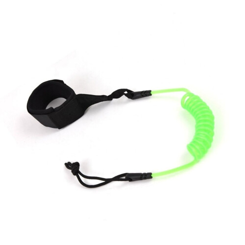 1.2m Coiled SUP Surf Leash Leg Rope 4ft Elastic Anklet Strap 2