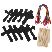 1 Set Ostern Scratch Deko Bastelarbeiten Partyzubehör
