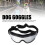 Dog Goggles Windproof UV Fog Proof, Adjustable Strap, Silver 4