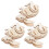 3St Beige 3D Dierpuzzel Konijn DIY Knutselmodel Voor Thuis 11