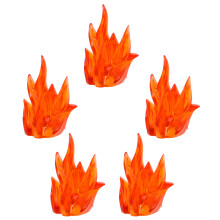 10 Flame Marker Bildungsbausteine Mit Mini-Feuer-Effekten