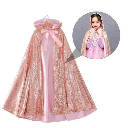 1 Stuk Kindercape Creatieve Kerst Mummenspel Feestcape 1