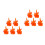 10 Flame Marker Bildungsbausteine Mit Mini-Feuer-Effekten 6