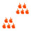 10 Flame Marker Bildungsbausteine Mit Mini-Feuer-Effekten 9