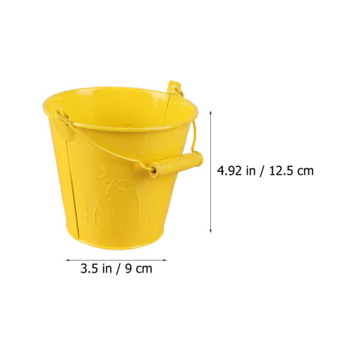 6St Mini Sand Eimer Aus Blech Für Kinder 1