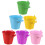 6St Mini Sand Eimer Aus Blech Für Kinder 6