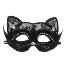 2Stück Katzenmaske Für Damen Herren Für Maskerade Party Festivals