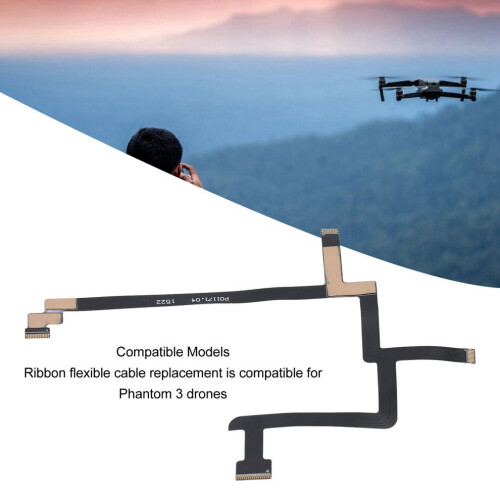 Drone Flat Ribbon Cable for Phantom 3 Standard Stabilizer Flex Replacement 2