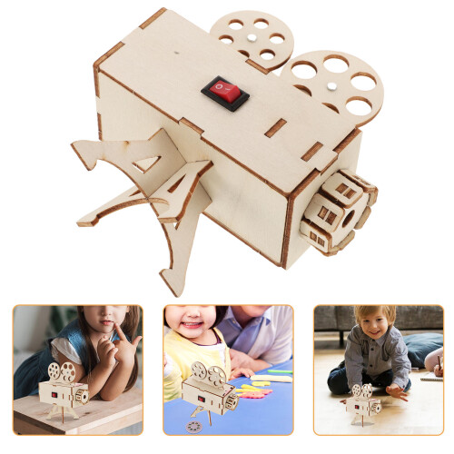 2 Sets Diy Wissenschaftliches Holz Kinder