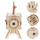 2 Sets Diy Wissenschaftliches Holz Kinder 3