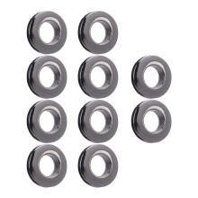 10 Stück runde Ösen, doppelseitig gerollte Metallösen, Metallösen für Kleidung, Schuhe, Lederarbeiten,
