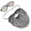 1 Set Falscher Schnurrbart Mit Brille Kunstbart Realistischer 4