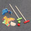 8Teile Mini Spielzeugset Kunststoff Fördert Grifffähigkeit 9