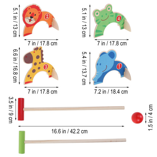 8Teile Mini Spielzeugset Kunststoff Fördert Grifffähigkeit 1