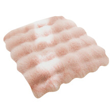 Square Plushes Rabbit Seats Pad with NonSlip-Sakura Powder 50cm