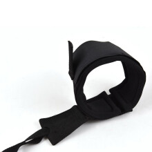 4 Fuß lange, spiralförmige Surfboard-Leash aus TPU-Seil mit gepolstertem Knöchelband für SUP & Surfen