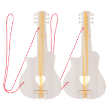 4 Diy Holzgitarre Spielzeug Für Kinder