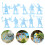 400 Pcs Medieval Toy Soldier Mini Action Figures 11