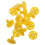 16St Gele Plastic Vloerflenzen Met 5 Voor En DIY 1