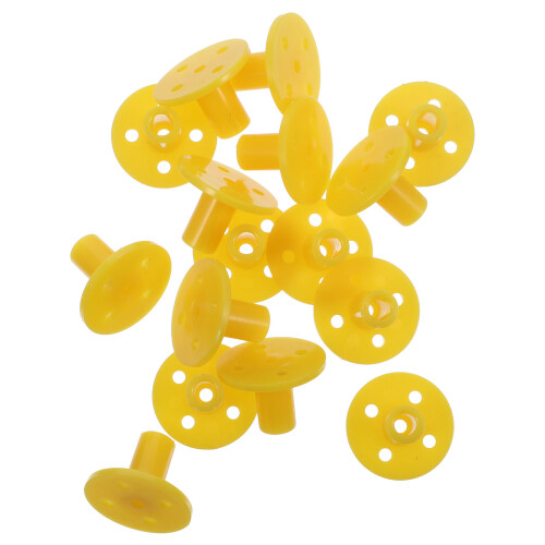 16St Gele Plastic Vloerflenzen Met 5 Voor En DIY