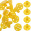 16St Gele Plastic Vloerflenzen Met 5 Voor En DIY 3