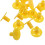 16St Gele Plastic Vloerflenzen Met 5 Voor En DIY 9