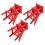 3 Piezas Torre Observación Plástico Decoración Miniatura Arena 7