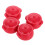 4Pcs Mini Stock Pot Set 1/12 Scale Plastic Cookware For Dollhouse 1