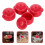 4Pcs Mini Stock Pot Set 1/12 Scale Plastic Cookware For Dollhouse 9