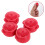 4Pcs Mini Stock Pot Set 1/12 Scale Plastic Cookware For Dollhouse 11