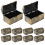 10Pcs Plastic Storage Boxes For Kids Toy Game Decor 9