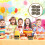 10Pcs Plastic Storage Boxes For Kids Toy Game Decor 11