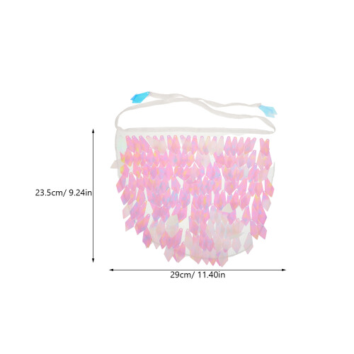 Face Veil Per Con Paillettes Per Cosplay Halloween Party 1