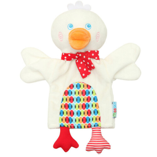 Cartoon Duck Hand Puppet Kids Interactive Toy Funny Play Tool 1