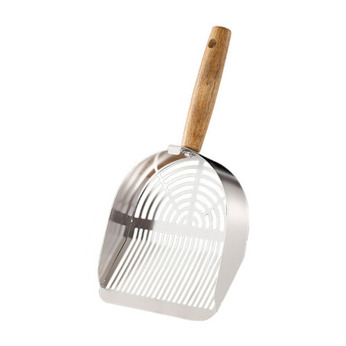 Rustproof Metal Pet Waste Removal Tool With-Stainless steel A
