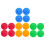 16Pcs Flying Chess Pieces Kids Educational Playthings 5